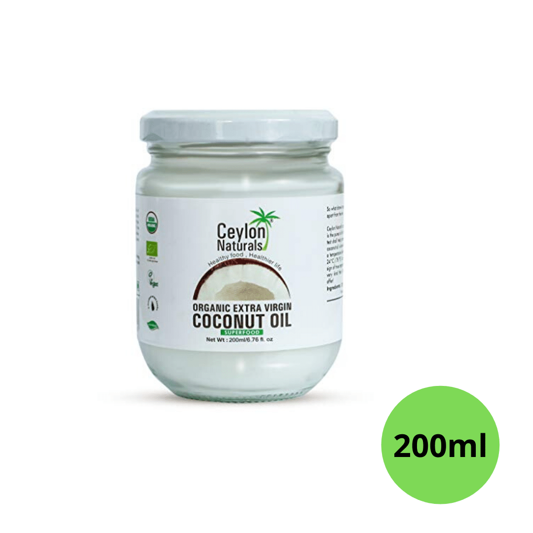 Ceylon Naturals Extra Virgin Coconut Oil-200ml Products of Srilanka ...